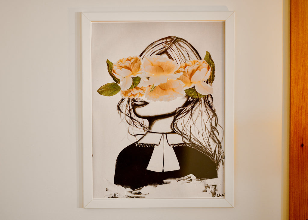 « Fleur Imaginaire » | Impression de l'oeuvre signée Chloé Sabourin