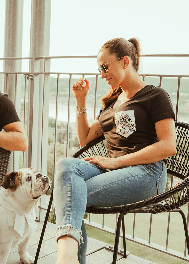 T-Shirt Poches & Fils x Me Churchill