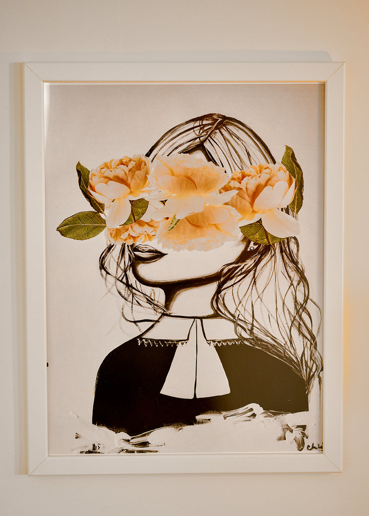 « Fleur Imaginaire » | Impression de l'oeuvre signée Chloé Sabourin