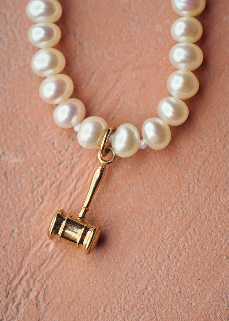 PRÉ-COMMANDE | Le Maillet | Bracelet de perles naturelles
