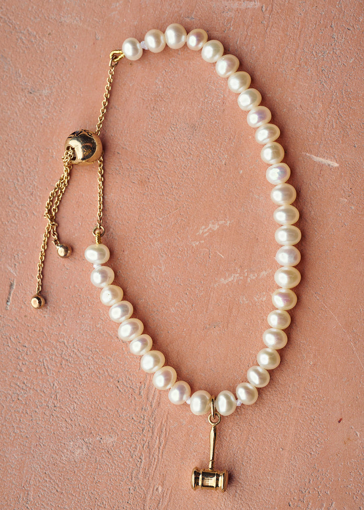 PRÉ-COMMANDE | Le Maillet | Bracelet de perles naturelles