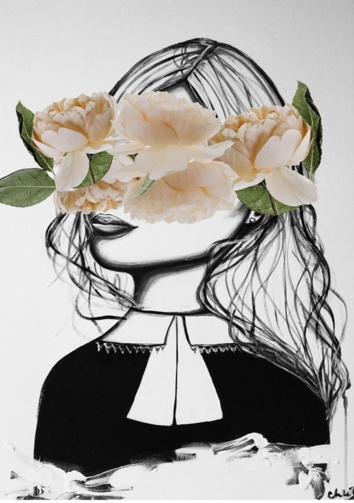 « Fleur Imaginaire » | Impression de l'oeuvre signée Chloé Sabourin